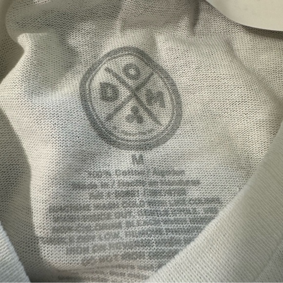 Cream Short Sleeve Tee with Retro Graphic - Picture 3 of 4